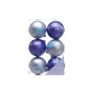 Juego de 6 Esferas Miro Madrid Morado