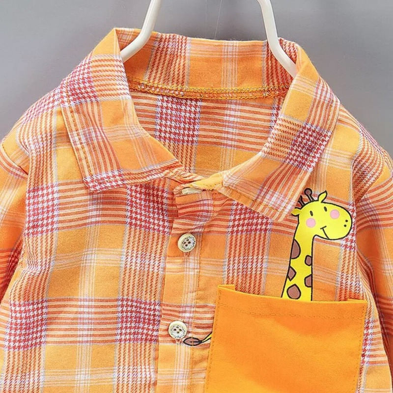 Ropa de Niño de Jirafa de 2 piezas Camisa + Pantalon - Real Plaza