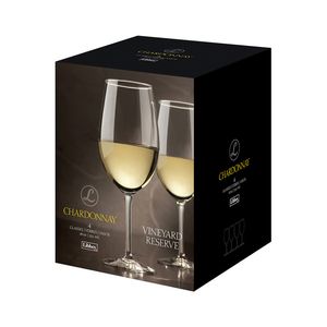 Copas para Vino Blanco Libbey Vineyard Reserve Chardonnay 4 Piezas