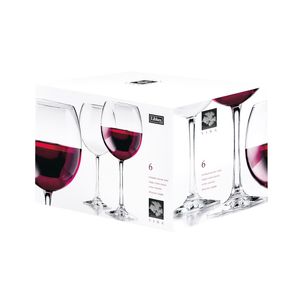 Copa Grande Redonda para Vino Tinto Libbey Vina 6 Piezas 540 ml / 18 ¼ oz