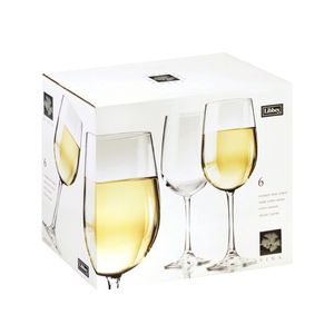 Copa Grande para Vino Blanco Libbey Vina 6 Piezas 547 ml / 18.5 oz