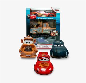 Coche a Fricción : McQueen, Mater y Jackson Sto