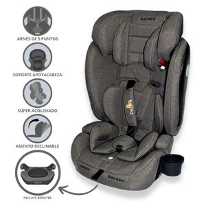 Silla para Auto Baby Kits Matrix Gris