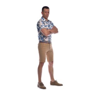 Camisa Ritzy Of Italy Mc Md 3Pe13 Ind Crudo1 Hombre