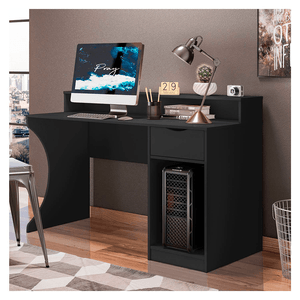 Escritorio Gamer Barmar Negro 135 cm