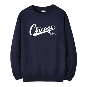 Polera Hombre Yansus Azul Marino estampado Chicago