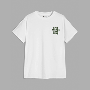 Polo Hombre Yansus Blanco con Estampado Letra