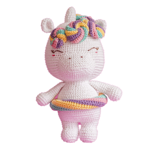Muñeco de Apego El Conejo & La Luna Lollipop Unicorn