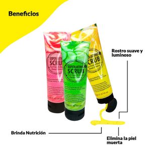 Gel Exfoliante Rostro y Cuerpo de Limón 320ml 2 Unidades