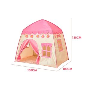 Carpa Botique Para Niña 130cm x 130cm Amplia Rosada