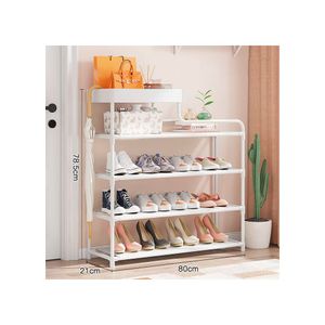 Zapatera Estante Organizador De 5 Niveles New Model Blanco