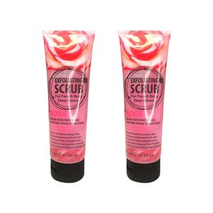 Gel Exfoliante Rostro y Cuerpo de Rosa 320ml 2 Unidades