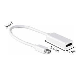 Cable Adaptador Mini Displayport Thunderbolt a Hdmi