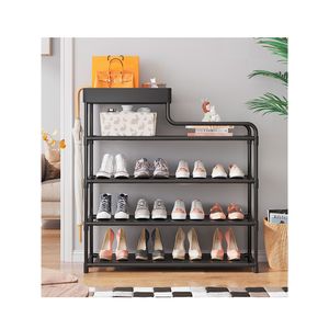 Zapatera Estante Organizador De 5 Niveles New Model Negro