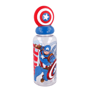 Botella Figurita 3D Capitán América Marca Stor