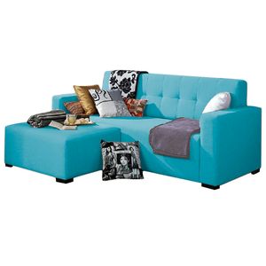Sofa Mantis mas Banqueta Mallma Deco Turquesa