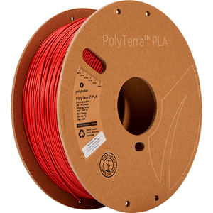 Filamento PolyTerra PLA Rojo Militar