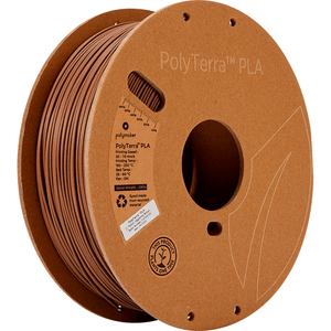 Filamento PolyTerra PLA Marron Militar
