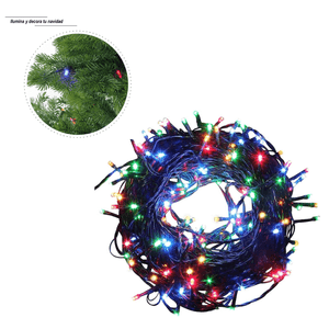 200 Luces Led Navideñas Multicolor Decorativas