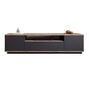 Centro de Entretenimiento Starhome Continental Plomo y Beige