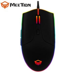 Mouse Gamer 6D Profesional Programable LED RGB Meetion MT-GM21