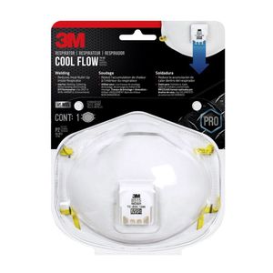 Respirador 3M para soldadura con válvula 8515H