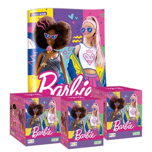 Álbum Barbie 2022 Editorial Berlín Tapa Blanda + 3Cajitas (150 Sobres)