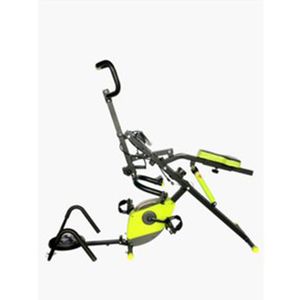 Total Fitness Crunch con Bicicleta Multifuncional 4 en 1