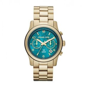 Reloj Michael Kors Mk5815 Hunter Stop Gold Genuino para Dama