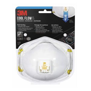 Respirador 3M válvula 8511 N95 x 1 unidad