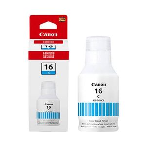Botella de Tinta Canon GI-16 C Cian GX6010/GX7010 135ml