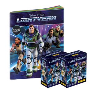 Álbum Lightyear Panini Tapa Blanda + 2 Cajitas (100 Sobres)
