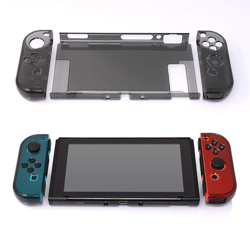Case Protector Consola Nintendo Switch Negro Cristal Real Plaza