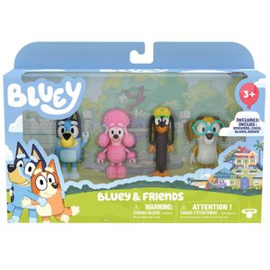 Pack BLUEY 4 Figuras 13013