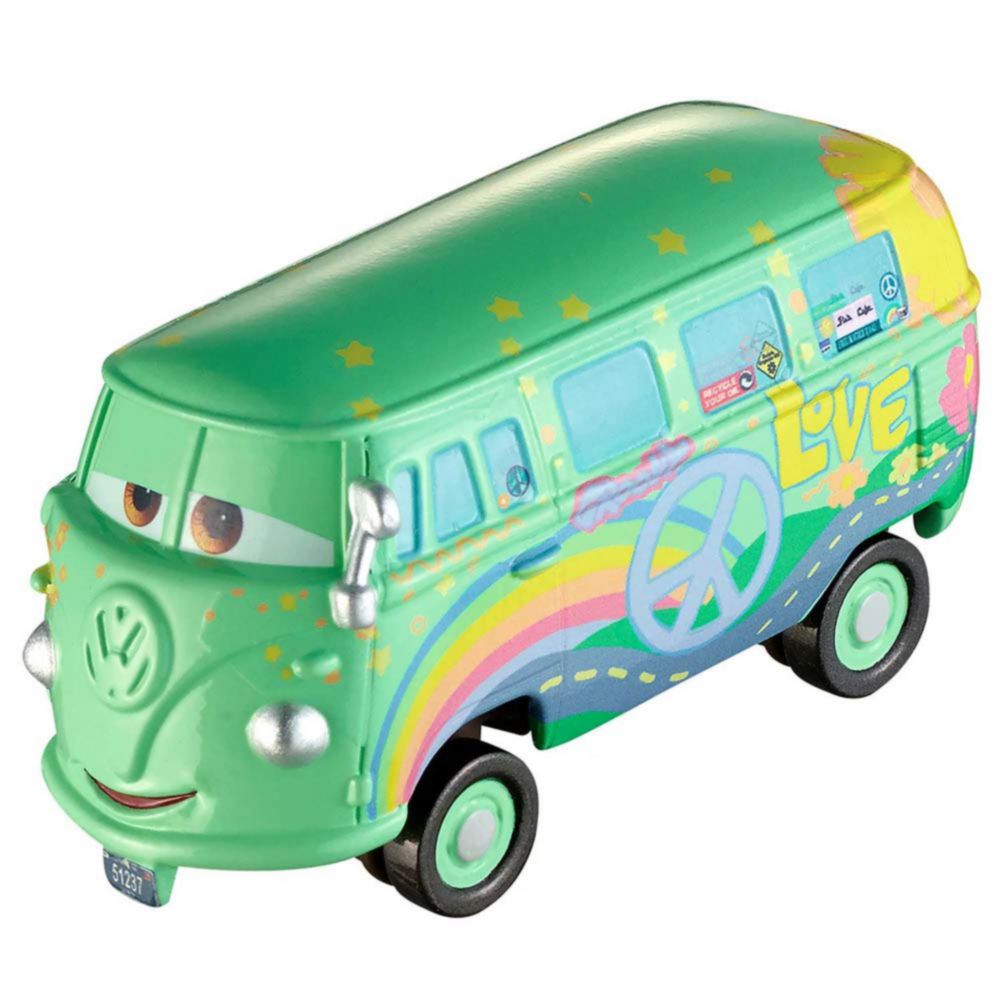 Carro Disney Pixar Cars Fillmore Vehículo De Juguete Coleccionable