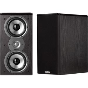 Polk Audio TSi200 Altavoces de estantería de 2 vías (negro, par)