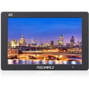 FeelWorld 7&quot; IPS 4K HDMI Monitor de aluminio en la cámara