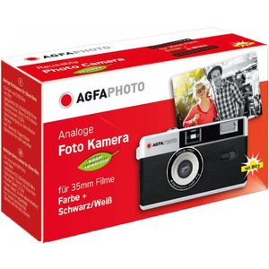 AGFAPHOTO Analog Camera de película de 35 mm (negro)