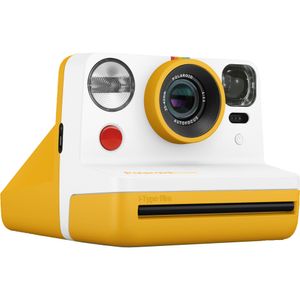 Cámara de película instantánea Polaroid Now (Amarillo)