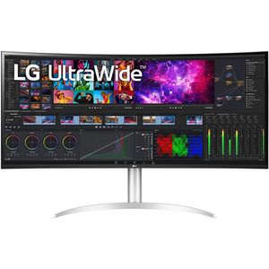 LG UltraWide 40WP95C-W 39.7&quot; 21:9 Curvo FreeSync 5K2K HDR IPS Monitor (Plata)