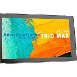 Mobile Pixels TRIO Max Monitor portátil 16:9 de 14&quot; (negro metálico)