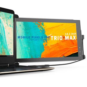 Mobile Pixels TRIO Max Monitor portátil 16:9 de 14&quot; (negro metálico)