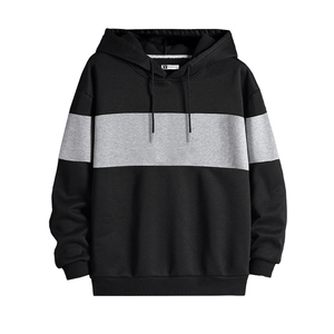 Polera Hombre Yansus Bicolor Negro Melange