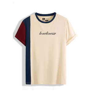 Polo Hombre Yansus Tricolor Beige Azul Rojo