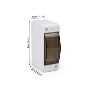 Tablero Adosable con puerta 2 polos