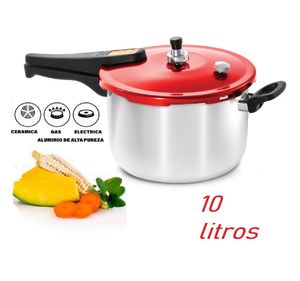 Olla a Presion Aluminio de 10 Litros