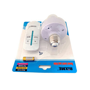 Socket A Control Remoto Para Focos Led E27 Ahorro De Energía