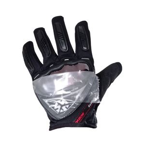 Guantes Reforzados Táctil Para Motociclistas Scoyco MC44 Negro