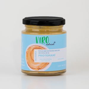Mantequilla de Maní con Proteína de Soya Viro Natural 250gr 100% Saludable