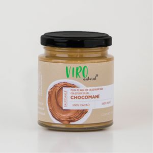 Chocomaní Viro Natural 250gr con cacao 100% saludable